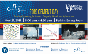2019 Cement Day at the University of Delaware Perkins Ewing Room